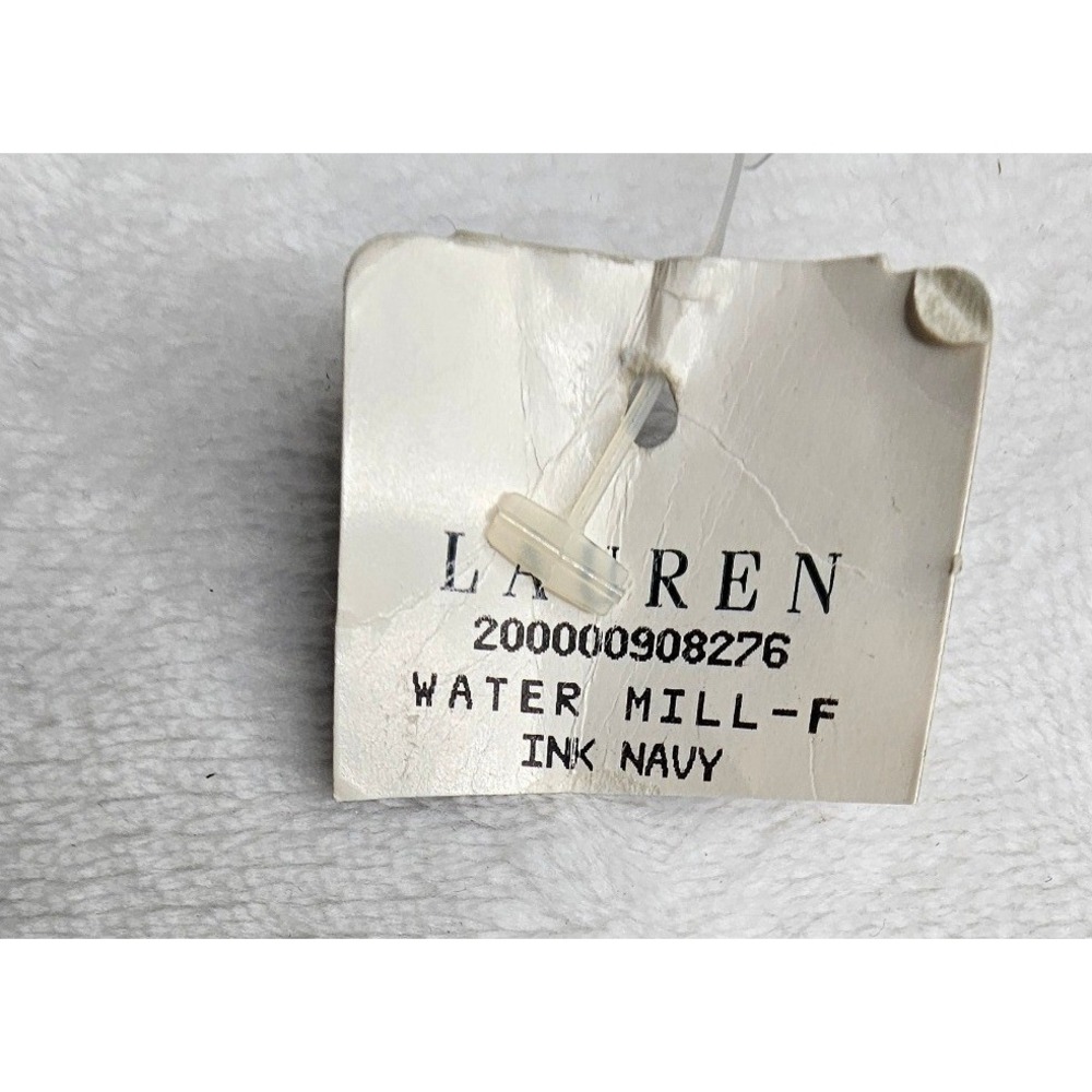 NWT Lauren Ralph Lauren Blazer 6 Navy Crest Patch Gold Button Preppy Water Mill - Picture 7 of 9